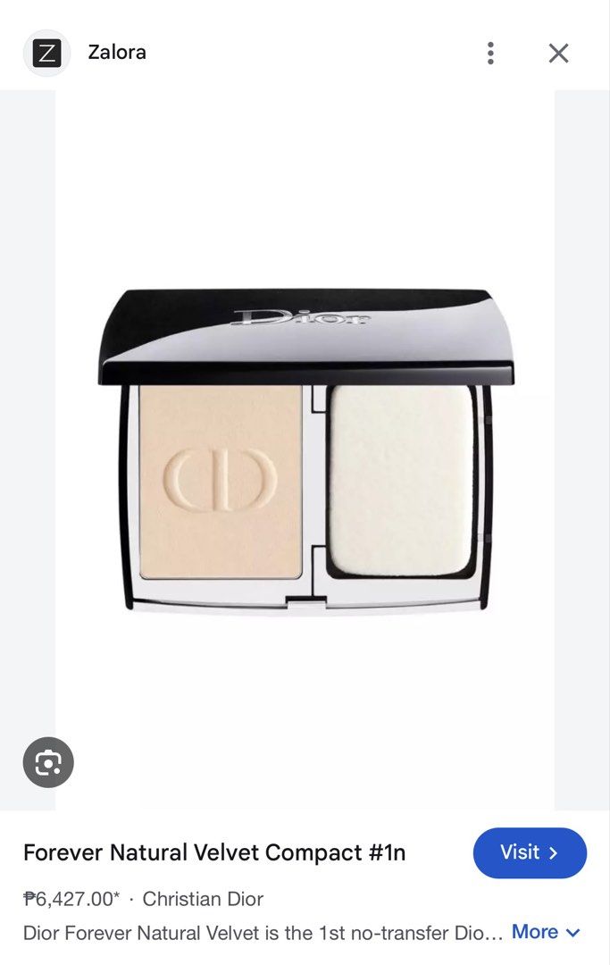 Forever Natural Velvet Pressed Compact Powder 3N (Category: Makeup) located in Pasay City. Submitted by keynbloom (Listing ID 1470027400, Image 2). Description: - brandnew unboxed - shade: 3N - money back if proven fake!!!! SRP: ₱6k+ mine for ₱2450.