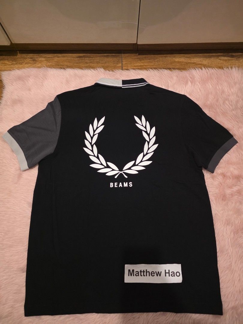 Fred perry Beams polo shirt (Category: Tshirts & Polo Shirts ) located in Manila. Submitted by machoxmatt (Listing ID 1470065101, Image 1). Description: brandnew (limited edition) beams collab size: large (w21, L28) mop:bdo/gcash shipping at buyer's expense.