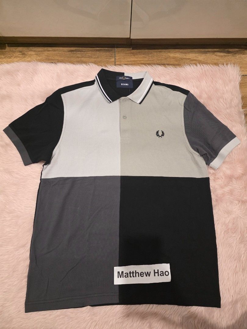 Fred perry Beams polo shirt (Category: Tshirts & Polo Shirts ) located in Manila. Submitted by machoxmatt (Listing ID 1470065101, Image 3). Description: brandnew (limited edition) beams collab size: large (w21, L28) mop:bdo/gcash shipping at buyer's expense.