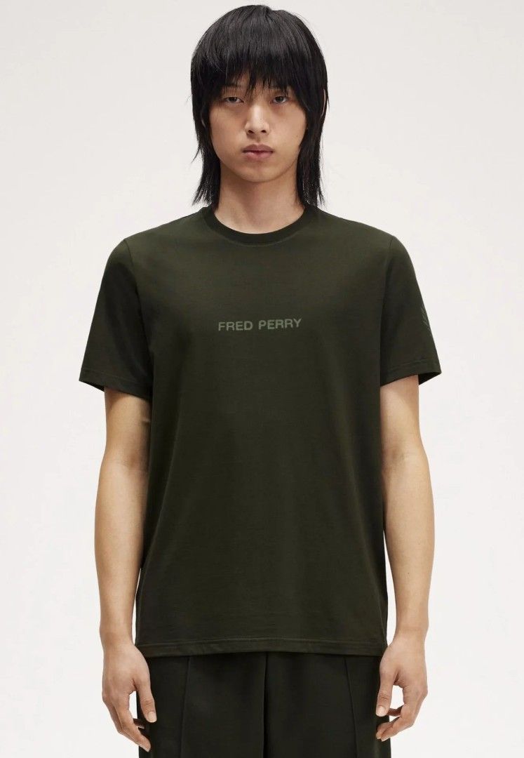 Fred perry tshirt (Category: Tshirts & Polo Shirts ) located in Manila. Submitted by machoxmatt (Listing ID 1469970186, Image 1). Description: brandnew size: small (w18.5 L27) color: hunting green mop:bdo/gcash shipping at buyer's expense.