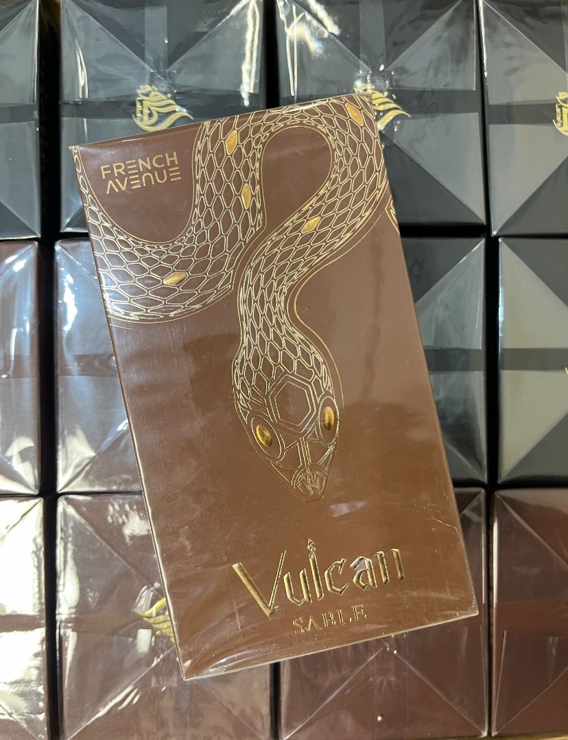 French Avenue Vulcan Sable Eau De Parfum (Category: Fragrance & Deodorants) located in Caloocan City. Submitted by tsong30 (Listing ID 1470124154, Image 1). Description: Authentic/Original/Legit Also Available: Khamrah Lattafa - 1,800 Qahwa Lattafa - 1,700 Marwa Arabiyat Prestige - 2,600 Nitro Red Dumont - 2,200 Hawas Ice Rasasi - 1850 Club de Nuit Untold Armaf - 2,400 Club de Nuit Blue Iconic Armaf - 2,500 Liquin Brun 1700 Rayhaan Lion 1400 Vulc