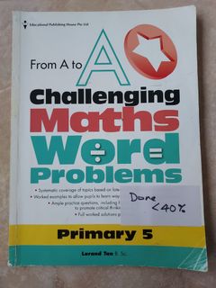 101 Must-Know Challenging Maths Word Problems Book 5, Hobbies ...