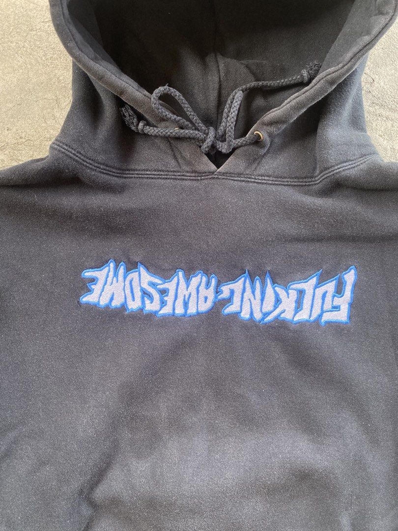 FuckingAwesome Embroidered Logo Hoodie (Category: Hoodies) located in Taytay. Submitted by chuankee.restaurant (Listing ID 1470097650, Image 2). Description: FuckingAwesome Embroidered Logo Hoodie ISSUE SEEN ON PICS DIMES: L: 26" W: 23".