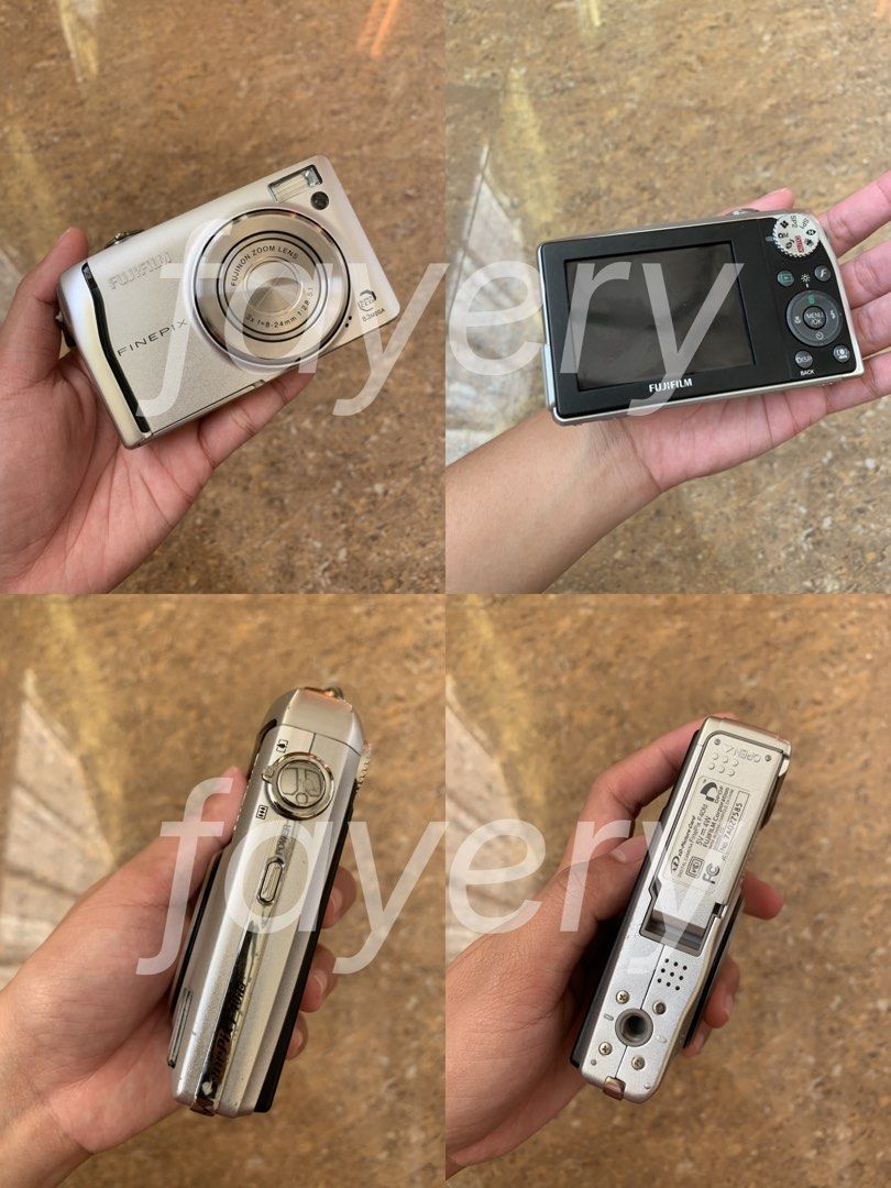 Fujifilm FinePix F40fd (Category: Cameras) located in Manila. Submitted by fayery._ (Listing ID 1470036993, Image 3). Description: Fujifilm FinePix F40fd Year released: 2007 Features: - Super CCD HR VI Sensor - Hardware Face Detection - Dual Card Slots - ISO 2000 Sensitivity - Fujinon 3x Optical Zoom - Picture Stabilization Mode - Real Photo Technology 3 finepix colors: standard, chrome, & B&W - Instagramable & vintage vibe output - Sharp output 