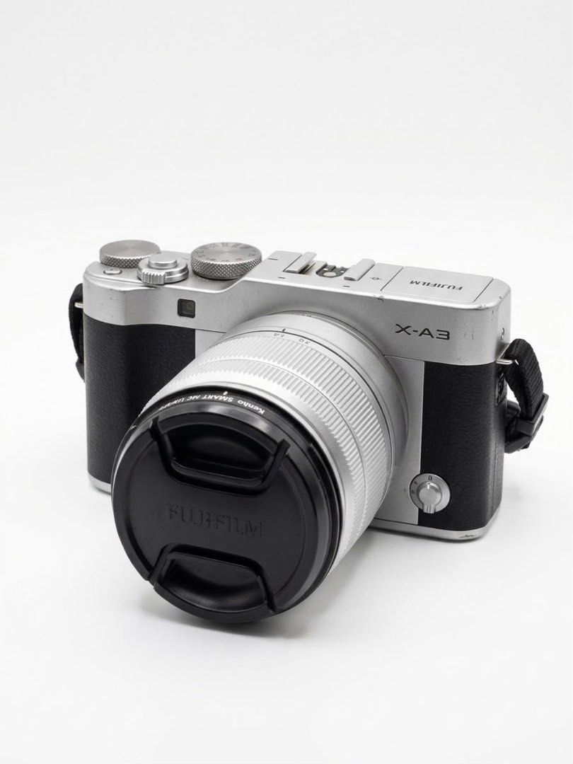 Fujifilm X-A3 Mirrorless Camera (Category: Cameras) located in Makati City. Submitted by jktheexplorer (Listing ID 1469960689, Image 1). Description: Full set.