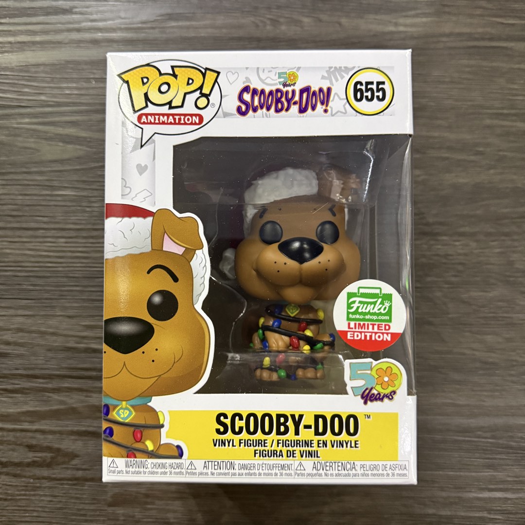 Funko Pop Animation #655: Scooby-Doo! - Scooby-Doo (Holiday) [Funko ...