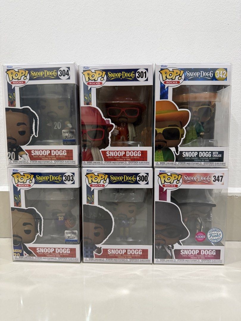 Po Rox Funko Pop Rocks Snoop Dogg Vinyl Figures Lot, Toys & Collectibles ...