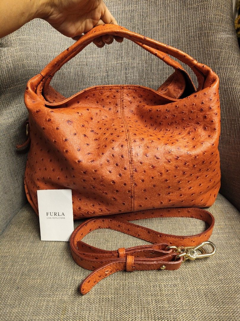 Furla Ostrich 2way Bag (Category: Luxury Bags & Wallets) located in Mabalacat. Submitted by chiccharmbymitch (Listing ID 1470075397, Image 1). Description: .