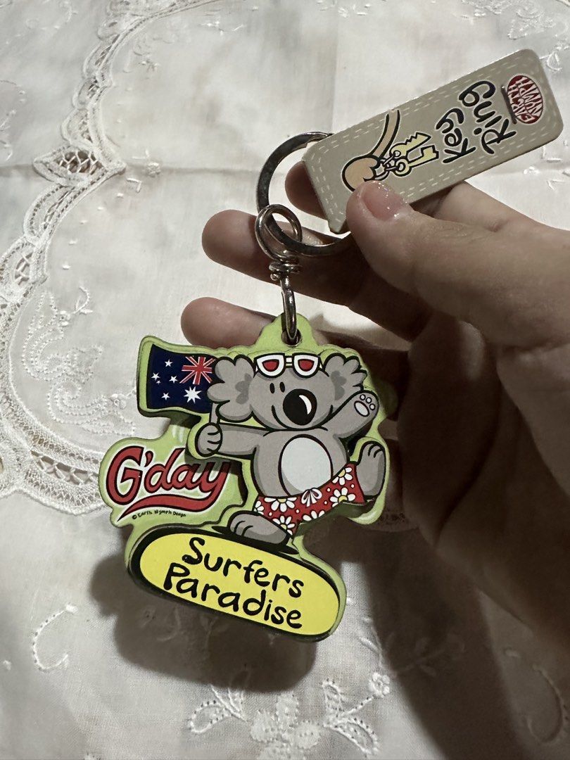 G'day Surfers Paradise Keychain (Category: Other Merchandise) located in Davao. Submitted by favoritepreloved (Listing ID 1470125669, Image 1). Description: .