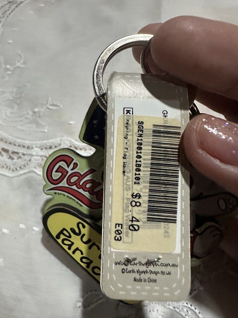 G'day Surfers Paradise Keychain (Category: Other Merchandise) located in Davao. Submitted by favoritepreloved (Listing ID 1470125669, Image 2). Description: .