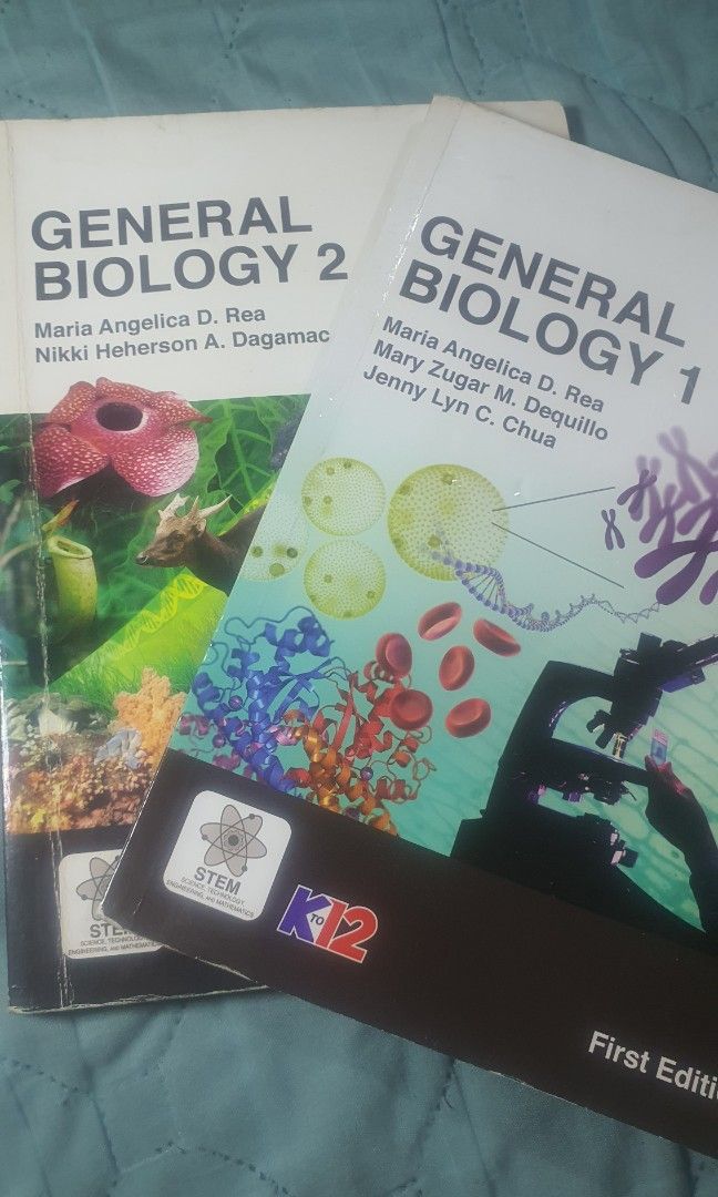 General Biology Books (Category: Textbooks) located in Tarlac. Submitted by gunz__ (Listing ID 1470008196, Image 1). Description: Used condition 300 each, 500 for both ₱500 + shipping fee (shipped via J&T) MOP: Gcash PM if interested.
