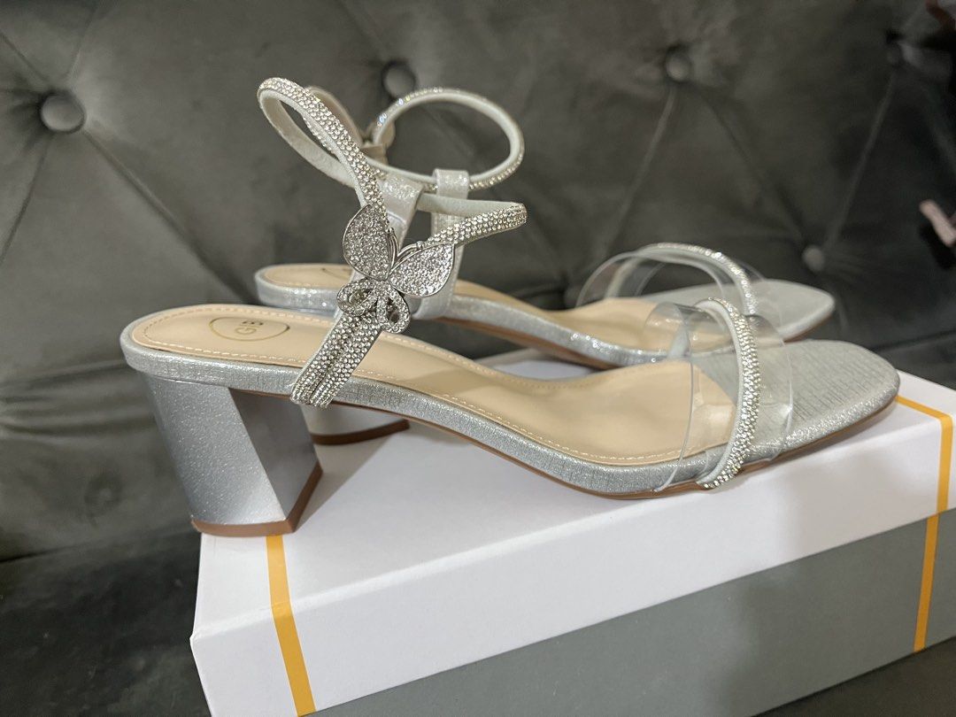 Gibi Brixley Silver Heels Size 39 (Category: Heels) located in Manila. Submitted by keemd (Listing ID 1469959985, Image 3). Description: GIBI Silver heels Style: Brixely Size 39 Used once Location: Manila MOP: Gcash Bank transfer Delivery options (shouldered by the buyer): Lalamove Grab.