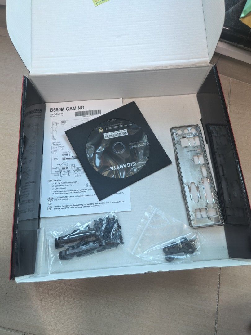 Gigabyte B550M Gaming Motherboard, 電腦＆科技, 電腦周邊及配件, 電腦周邊產品 - Carousell