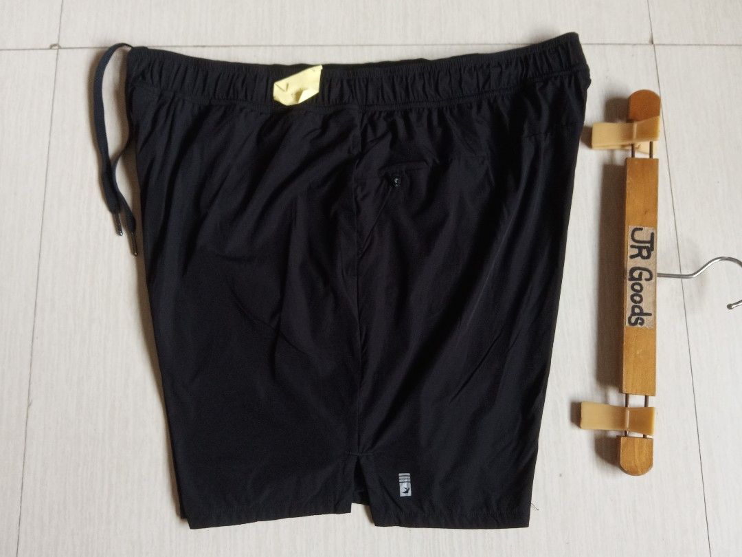 Glyder Running Shorts with Built-in Liner (Category: Shorts) located in Tanay. Submitted by jrgoods (Listing ID 1470110592, Image 2). Description: Glyder trail short /running short w/ inner cycling XL fits large men's Above the knee Waistline 34-38 Length 17 Good as new condition 550+ship Tanay Rizal location Shipping Nationwide Black with bright blue abstract lightning graphic - Material: Lightweight, breathable fabric ideal for workouts - Suppo