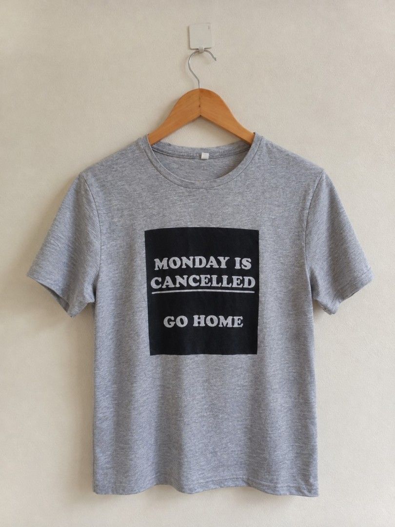 Go Home Graphic T-Shirt | Size - Medium to Large | (Category: Tshirts & Polo Shirts ) located in Manila. Submitted by maxinesotto (Listing ID 1469947366, Image 2). Description: ‎📢 ₱99 ‎📍 Location: Tayuman, Manila ‎ ‎Details: ‎✓ Condition: Good as new ‎✓ RFS: Decluttering ‎✓ Size: Indicated in the listing title ‎ ‎Payment: GCash (Payment first) ‎ ‎Delivery: ‎- Same day pick-up via Lalamove / Joyride / Angkas ‎ ‎First to pay, first to get the ite