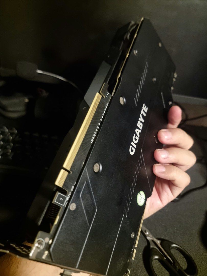 GPU and RAM (Category: Computer Parts) located in Valenzuela. Submitted by cleighr (Listing ID 1469959952, Image 2). Description: Gigabyte 2070 super 8gb & Corsair Vengeance DDR4 8gb ram x2 @3200mhz.