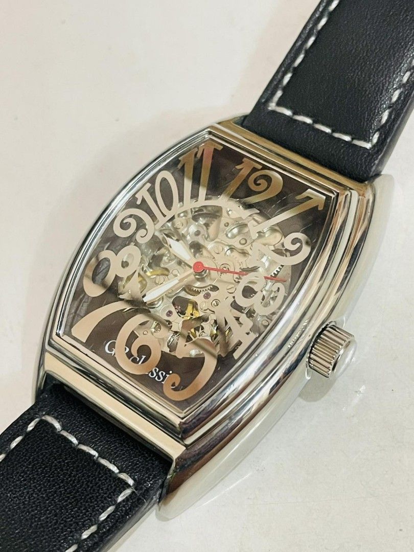 Grandeur Automatic Skeleton (Category: Men's Watches) located in Manila. Submitted by august.2 (Listing ID 1470091561, Image 1). Description: Grandeur Automatic Skeleton 35x50mm Bracelet aftermarket Keeps time Watch only.