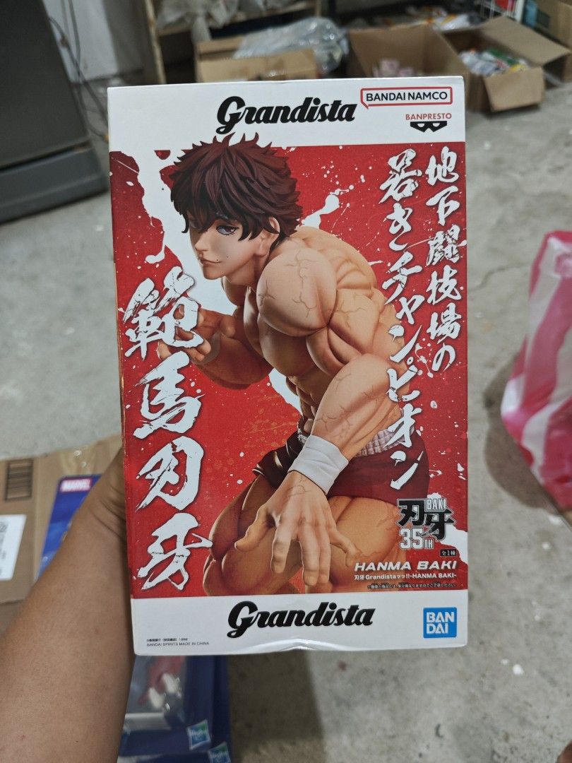 Grandista Hanma Baki (Category: Interactive Toys) located in Caloocan City. Submitted by Web.t (Listing ID 1470018223, Image 1). Description: Sealed Quezon City location pm.