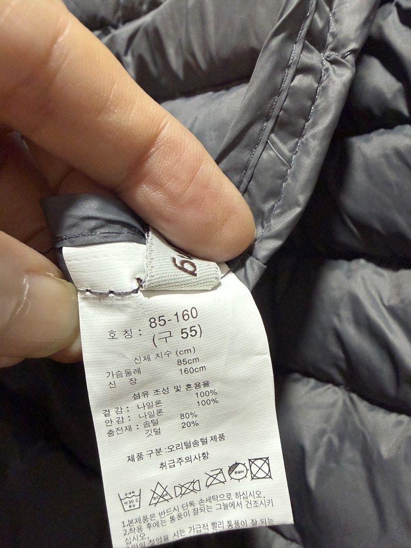 Gray Winter Down Jacket (Category: Coats, Jackets and Outerwear) located in Singapore. Submitted by snown000 (Listing ID 1470028898, Image 5). Description: -Gray colour down winter jacket -chest 45cm shoulder 34cm length 76cm -free Zara sweater size s -collect at woodland Dr 70 s732717.