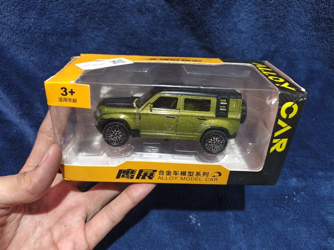 Green Alloy Land Rover Defender Model Car, Toys & Collectibles ...