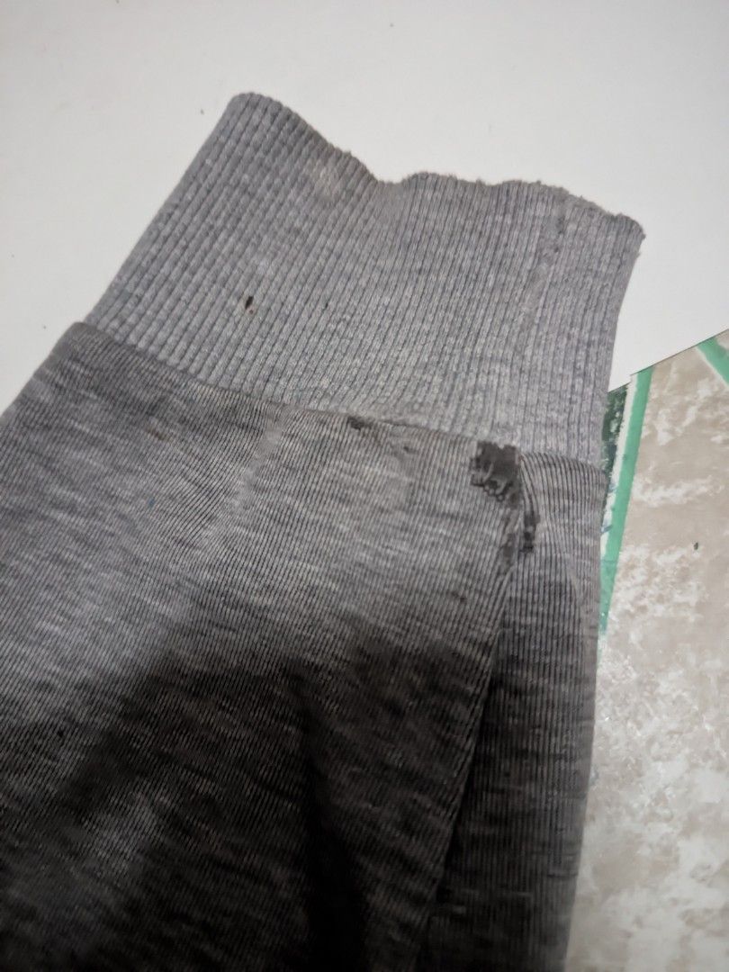 Grey Sweater Large (Category: Coats, Jackets and Outerwear) located in Manila. Submitted by baddtzmaru (Listing ID 1469980127, Image 3). Description: few damages payment thru gcash way of delivery is lalamove.