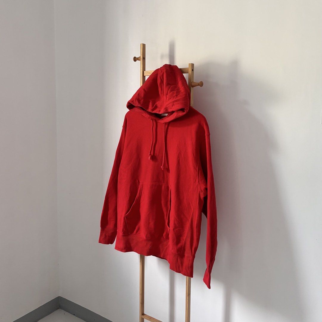 GU by UNIQL0 heavyweight big sweat parka (Category: Hoodies) located in Guiguinto. Submitted by candlonlineshop (Listing ID 1470112958, Image 3). Description: ✨FIRST TO PAY BASIS✨ GU by UNIQL0 heavyweight big sweat parka Size: Large Condition: 9.5/10 Width: 23” Length: 27” Flaw/s: faded yung dulo nung drawstring ₱350 + sf 📍Bulacan 🚚Sh0pee check out (SPX) | J&T express •Items may have minor unnoticed flaws — please manage your expectations as yo