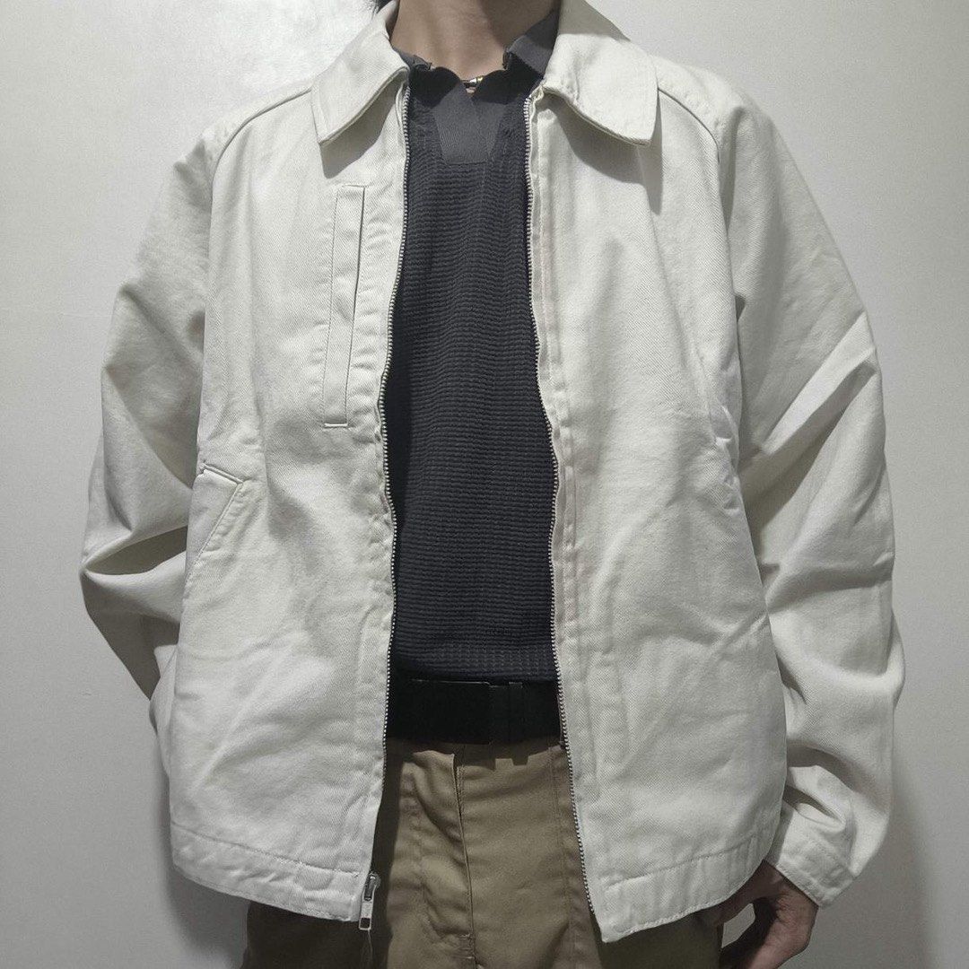 GU JAPAN ZIP-UP JACKETS (Category: Coats, Jackets and Outerwear) located in Caloocan City. Submitted by calmphoenix.01242f (Listing ID 1470039750, Image 2). Description: > 💰 Price: ₱1,000 EACH | ₱1,800 TAKE BOTH! > 🇯🇵 Original GU Japan > ✅ Brand New with Tags > ✅ Stylish Oversized Fit > ✅ Unisex > 🤎 BROWN | LARGE (L) Length: 66 cm Width: 64 cm 🤍 WHITE | MEDIUM (M) Length: 64 cm Width: 63 cm 📦 Delivery via Lalamove (_Shipping fee shouldered 