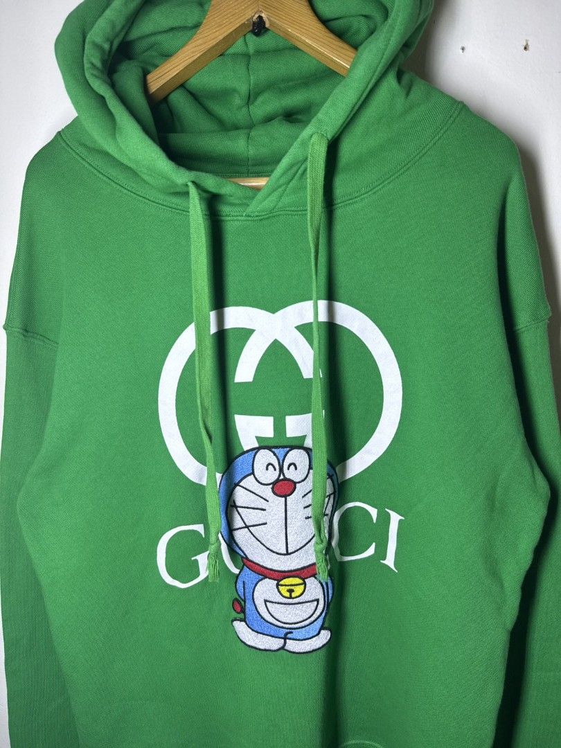 GUCCI X DORAEMON HOODIE AUTH (Category: Coats, Jackets and Outerwear) located in Manila. Submitted by lunaras_declutter (Listing ID 1470107835, Image 3). Description: BNEW CONDITION NO ISSUE AUTHENTIC.