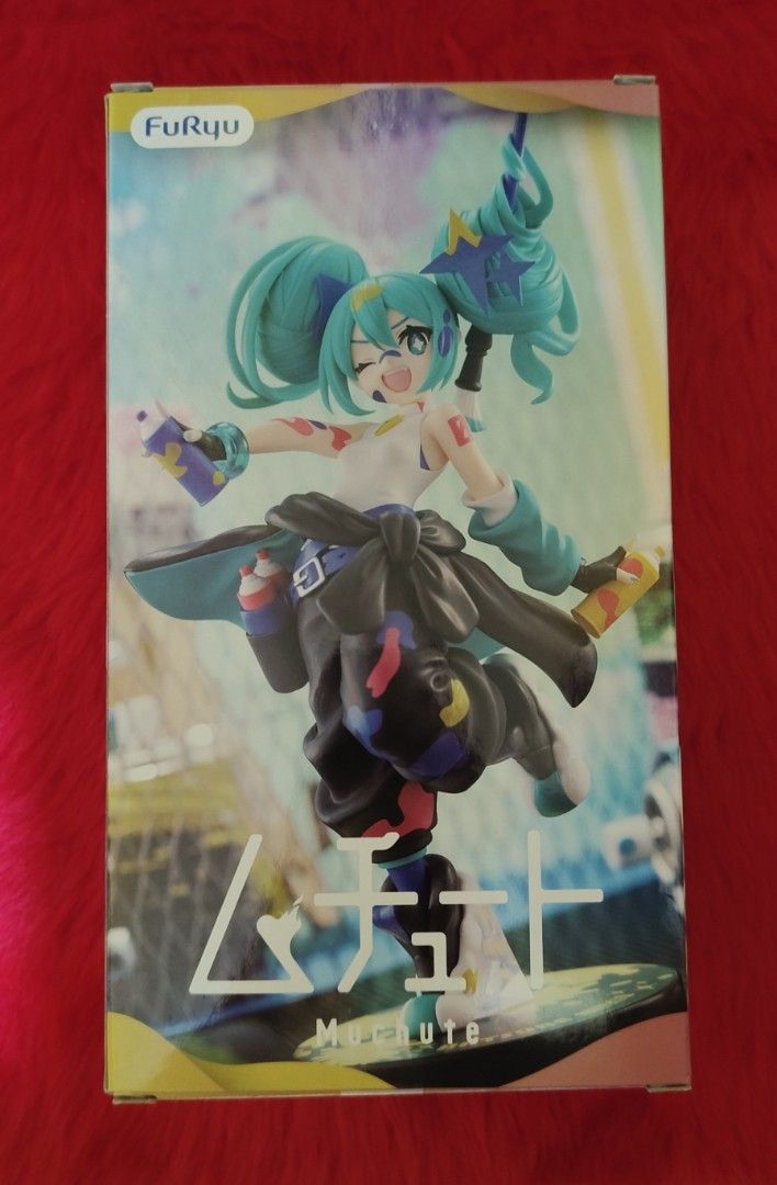 Hatsune Miku | Muchute Figure | Paint Ver. (Category: Figurines & Statues) located in Manila. Submitted by millennium_hobby_shop (Listing ID 1470061713, Image 3). Description: Hatsune Miku Muchute Figure Paint Ver. - Brand new. - 1099 pesos. - Shipping from Malabon City. - Can be shipped out via lalamove, grab, J&T Express. If you have any questions, you can send me a message..