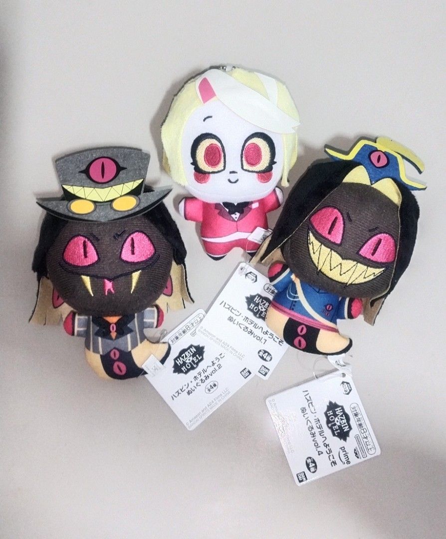 Hazbin Hotel Chibigurumi (Category: Plushies & Soft Toys) located in Manila. Submitted by niq45762 (Listing ID 1470100543, Image 1). Description: 400 each 1000 take all Available characters: Charlie Morningstar Sir Pentious Sir Pentious (Captain) Shipping shouldered by buyer Makati Loc.