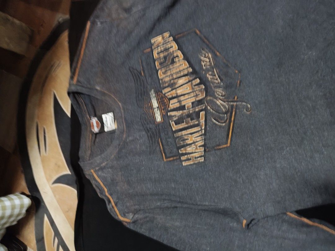 HD (Category: Coats, Jackets and Outerwear) located in Manila. Submitted by kirkmaling26044 (Listing ID 1470140465, Image 3). Description: ls Harley Davidson 21*29.dimes excellent condition 10 nonissue.