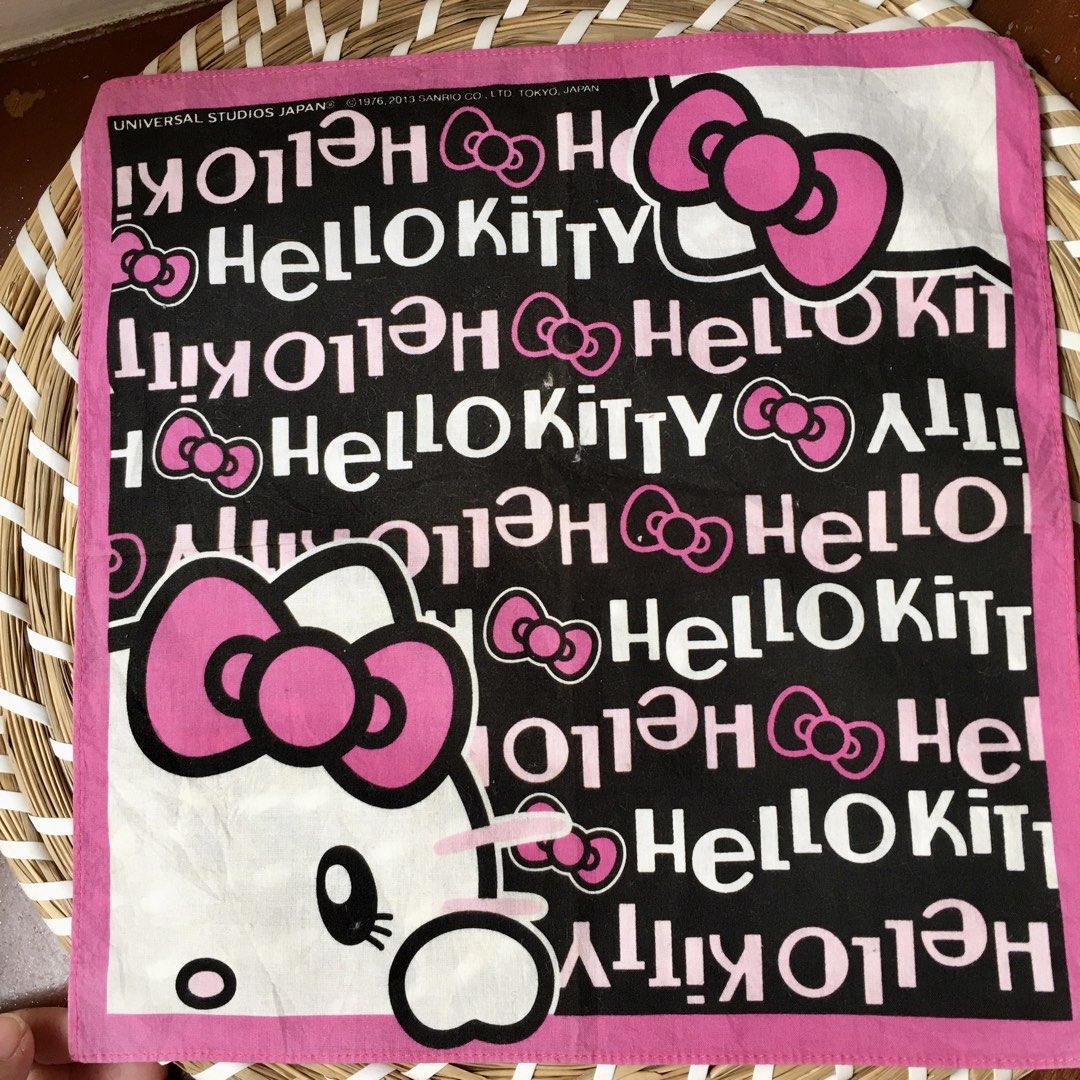 Hello Kitty handkerchief (Category: Scarves) located in Quezon, Isabela. Submitted by hankies_garden2 (Listing ID 1470071544, Image 1). Description: Small size Fixed price‼️ Cotton hankies from Japan 1 day reservation only‼️ #japanhankies #japanscarves #mcm #branded #fendi #picasso #luxuryhanky #celinehandkerchief #fendihandkerchief #burberryhandkerchief #ysl #Givenchy.