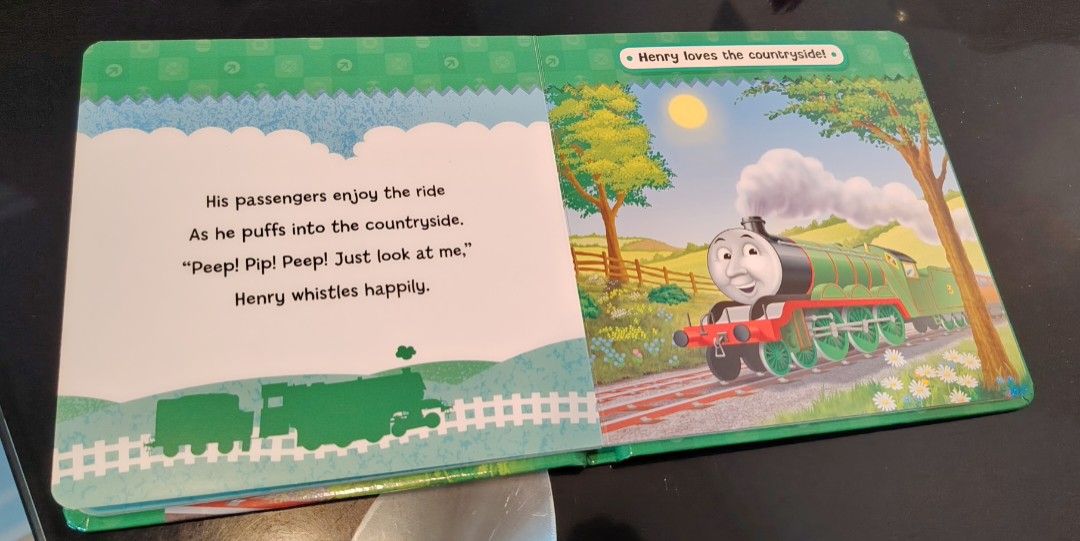 Henry the smart green engine ( Thomas and Friends) (Category: Children's Books) located in Las Pinas. Submitted by trendzchoice02 (Listing ID 1469948164, Image 3). Description: pre loved boardbook Henry the smart green engine ( Thomas and Friends) size: 7x7 inches #thomasandfriends #trend #preloved #likenew #smallbook #green #train.