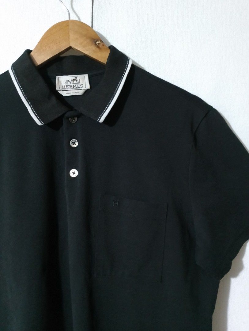 Hermes (Category: Tshirts & Polo Shirts ) located in Iligan City. Submitted by jh_pr0 (Listing ID 1469978802, Image 3). Description: Hērmess polo shirt Like new Dimes: 20x27 Color rate: 9.8/10 No issue Mine: 1650+sf.