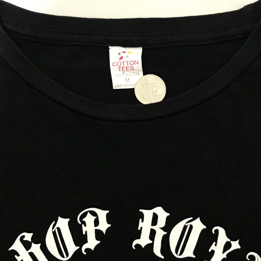 HIP HOP ROYALTY GRAPHIC TEE SHIRT MEDIUM (Category: Tshirts & Polo Shirts ) located in Cavite. Submitted by justthrift06 (Listing ID 1469970198, Image 3). Description: DIMENSION 21X28 GOOD CONDITION SHIPPING NATIONWIDE.