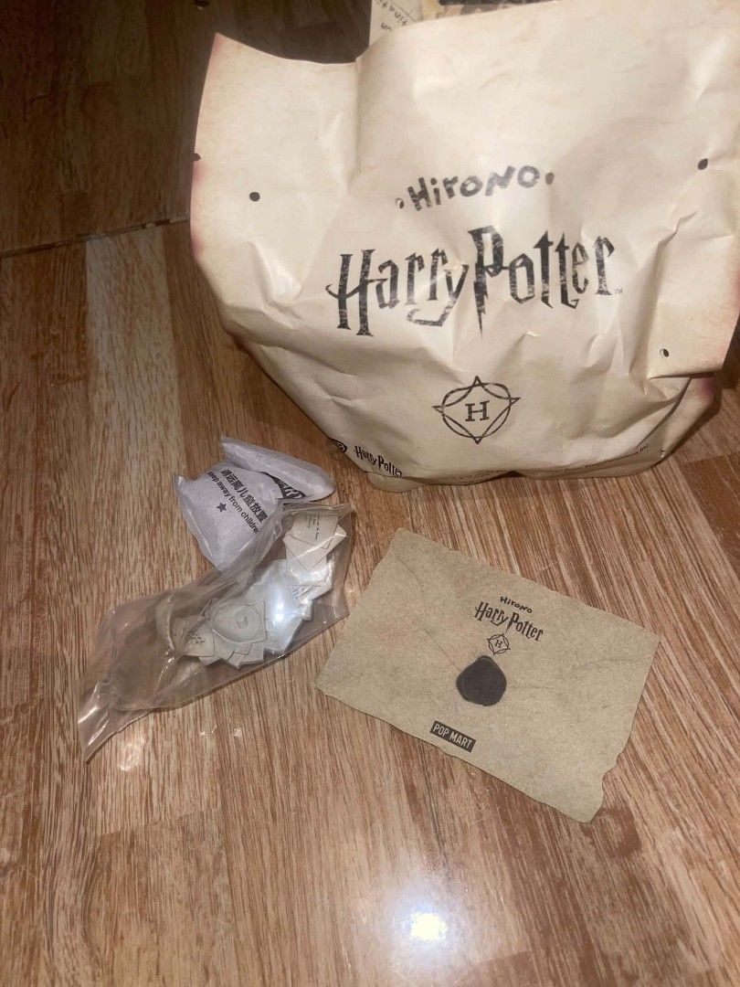 Hirono x Harry Potter Special Edition (Category: Designer & Blind Box Toys) located in San Quintin. Submitted by swani_declutt. (Listing ID 1470075690, Image 2). Description: ‼️WTS LFB: Special Edition Harry Potter‼️ ✅BRANDNEW ✅ONHAND ✅SEALED FOIL ✅SEALED ACCESSORY STAND ✅OPENED SA BOTTOM NG BOX ONLY 💵PRICE: ₱4,450 drop offer lang😊 📍Location: Pangasinan, San Quintin (7/11 meetup).