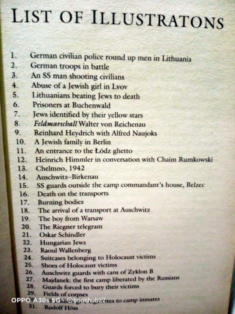 HITLER'S HOLOCAUST by Guisdo Knopp (Category: Storybooks) located in Rizal. Submitted by bookhub22 (Listing ID 1470061932, Image 3). Description: No crime in the twentieth century has so deeply shocked mankind as the Holocaust. And none has so stubbornly resisted every attempt to explain it. More than six million people were murdered, and countless more endured horrific suffering. Guido Knopp's disturbing account is the most complete history of t