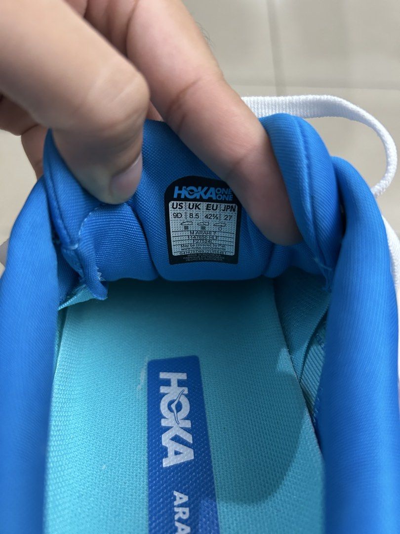 Hoka Arahi 7 (Category: Sneakers) located in Cagayan de Oro. Submitted by jastuffs (Listing ID 1470064452, Image 3). Description: Bought it from NYC 🇺🇸 Size: 9D Original price: 9k+ No box.