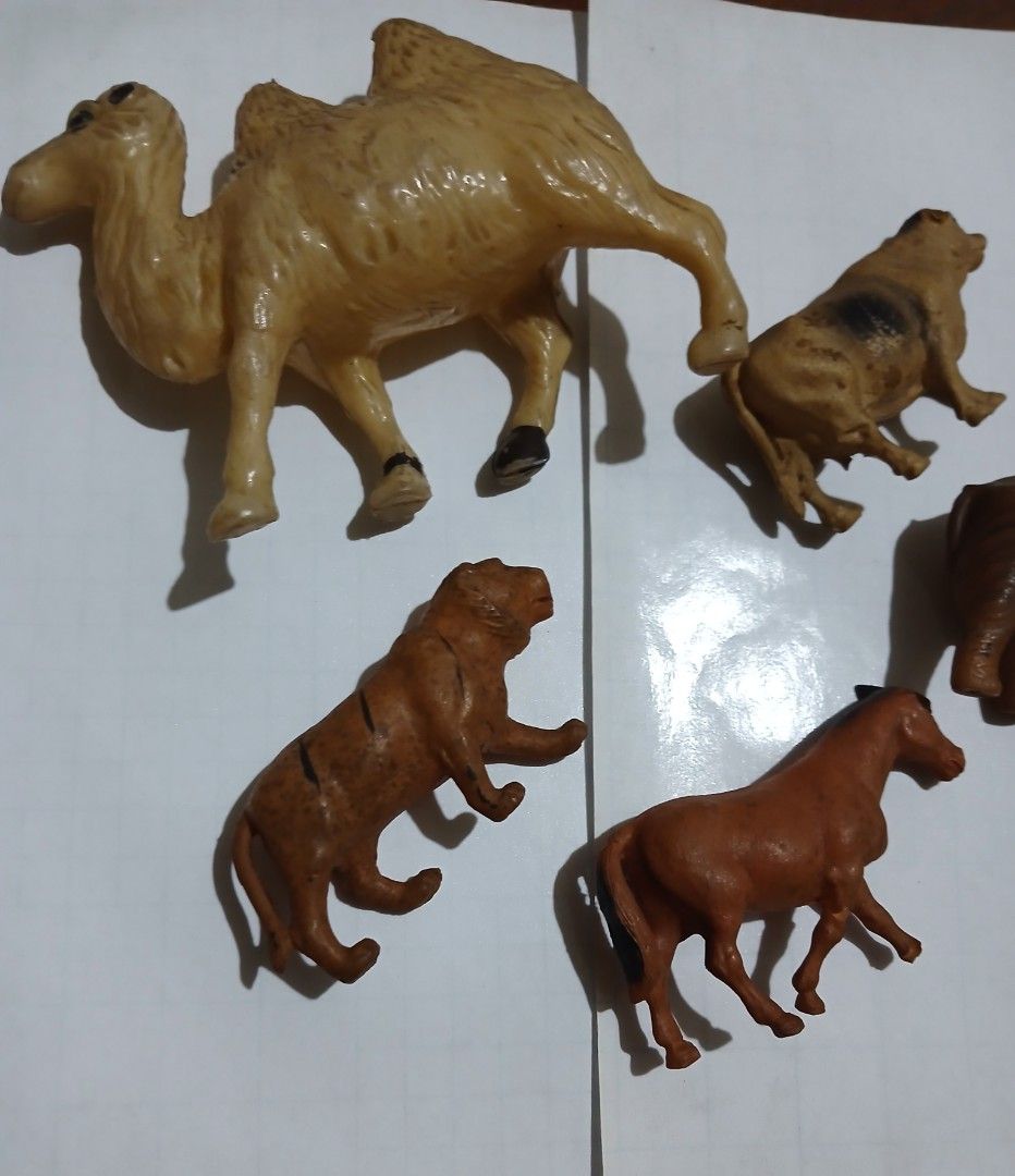 Hollow Thin Plastic toys and One Hard Plastic(Camel) (Category: Vintage Collectibles) located in Manila. Submitted by thecollectibleshop (Listing ID 1469955266, Image 2). Description: Selljng a collectible Hollow Thin Plastic toys and One Hard Plastic(Camel). Please take note there is a damage in the leg of the horse as he photos. But it can repair with caution as the material is very thin. Buyer pays for the shipping fee..