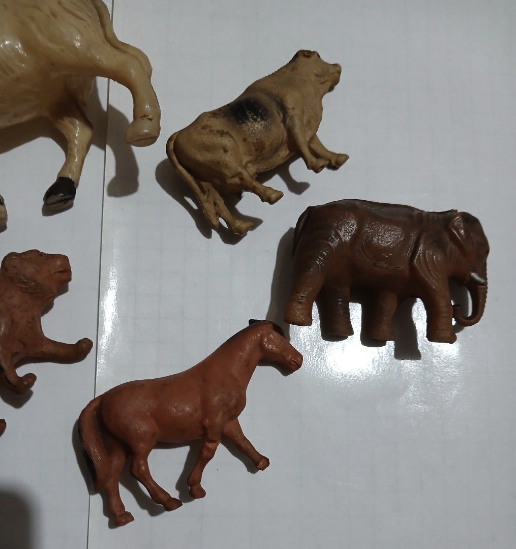 Hollow Thin Plastic toys and One Hard Plastic(Camel) (Category: Vintage Collectibles) located in Manila. Submitted by thecollectibleshop (Listing ID 1469955266, Image 3). Description: Selljng a collectible Hollow Thin Plastic toys and One Hard Plastic(Camel). Please take note there is a damage in the leg of the horse as he photos. But it can repair with caution as the material is very thin. Buyer pays for the shipping fee..