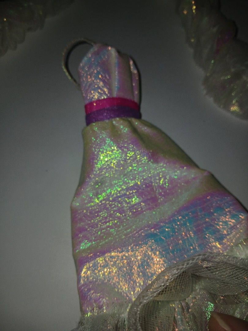 Crystal Barbie gown (Category: Kids Toys) located in Subic. Submitted by frncnjntmr22 (Listing ID 1470117122, Image 3). Description: - Condition: has dark stop due to fabric aging see on photo but not so visible when worn. •already washed & sanitized for the next owner. .