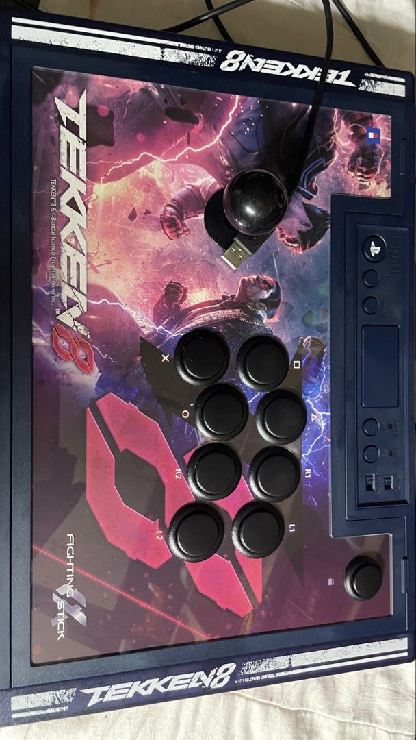 HORI ARCADE STICK PS4/ PS5 and PC (Category: Controllers) located in Manila. Submitted by yusuf-lanes31 (Listing ID 1470086730, Image 1). Description: Selling cause im more used to dualsense its was lightly used and not damage or scratch, good for competitive use buttons and joystick in excellent condition .