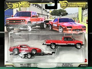 Hot Wheels Team Transport Jaguar Lightweight E-Type Carry On, Toys ...