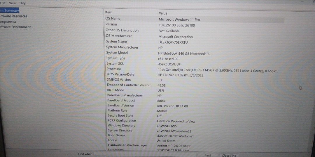 HP ELITEBOOK 840 G8, CORE i5 11th GEN (Category: Laptops & Notebooks) located in Quezon City. Submitted by AlexaXander (Listing ID 1470021139, Image 2). Description: *HP ELITEBOOK 840 G8 LAPTOP *CORE i5 11 GEN *16GB / 256 SSD *WITH OPERATING SYSTEM *BRAND : HP *REFURBISHED *FOR MORE DETAILS: PLS.CALL OR TEXT CP#: 09081334158.