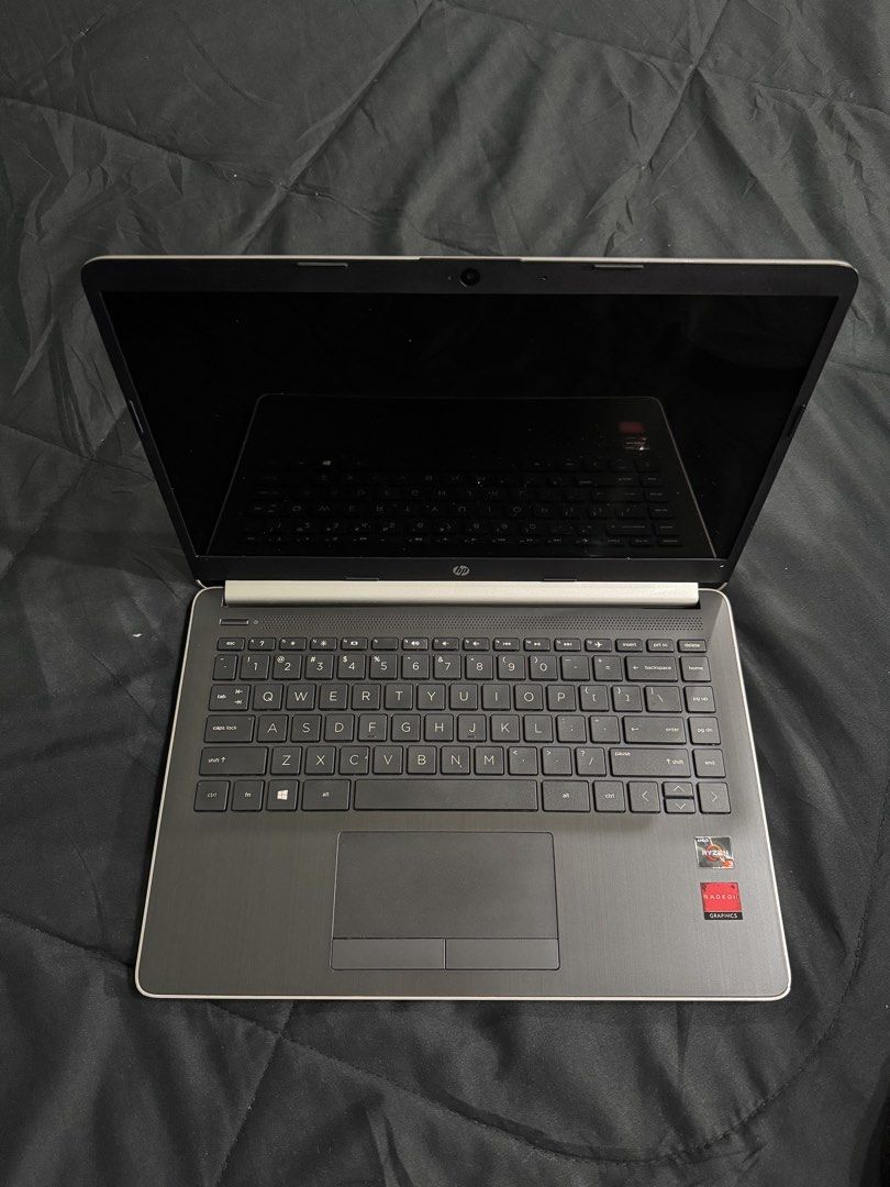 HP LAPTOP (check photos for specs) (Category: Laptops & Notebooks) located in Batangas. Submitted by drei444 (Listing ID 1470005997, Image 2). Description: Inclusions: Original charger and gray HP backpack RFS: upgrade .