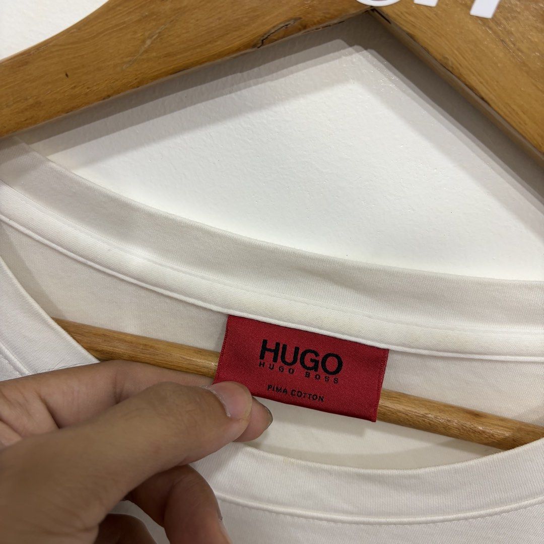 Hugo Boss (Category: Tshirts & Polo Shirts ) located in Santa Rosa. Submitted by gardenofthrifts (Listing ID 1469953552, Image 3). Description: Shirt ₱980 Large Width: 21 Length: 27 10/10 Condition Comment “Mine” below to purchase..