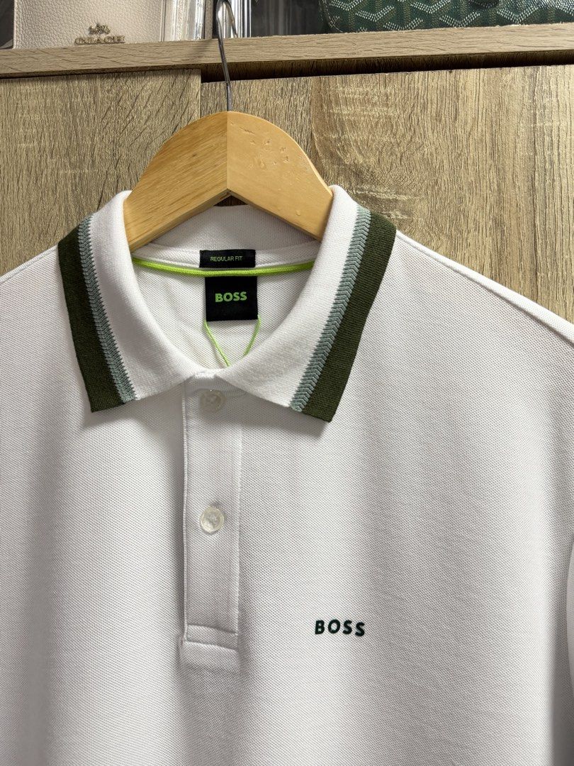 Hugo Boss Polo Shirt (Category: Formal Shirts) located in Imus. Submitted by rckrmns (Listing ID 1469994297, Image 3). Description: Hugo Boss Polo Shirt Size M W- 20.5-21 L- 28 Brand New w/ Tags .