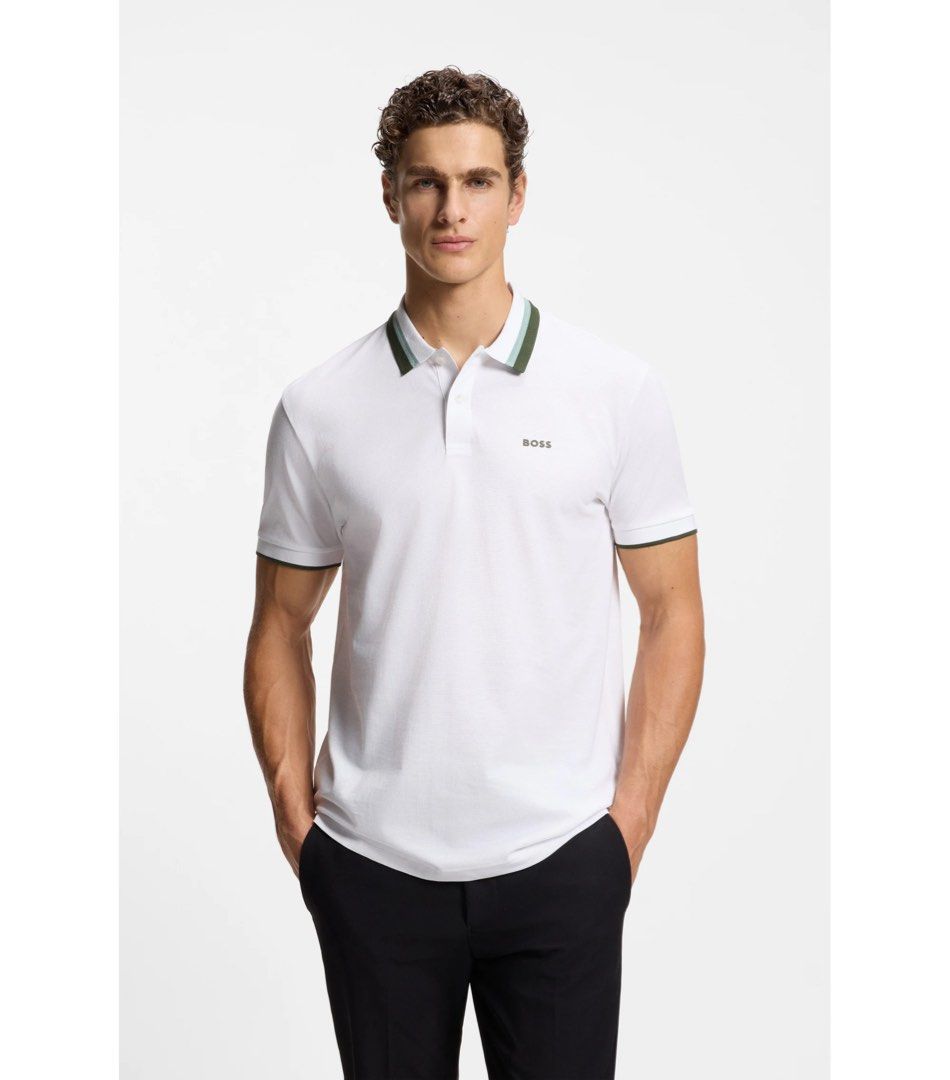 Hugo Boss Polo Shirt (Category: Formal Shirts) located in Imus. Submitted by rckrmns (Listing ID 1469994297, Image 1). Description: Hugo Boss Polo Shirt Size M W- 20.5-21 L- 28 Brand New w/ Tags .