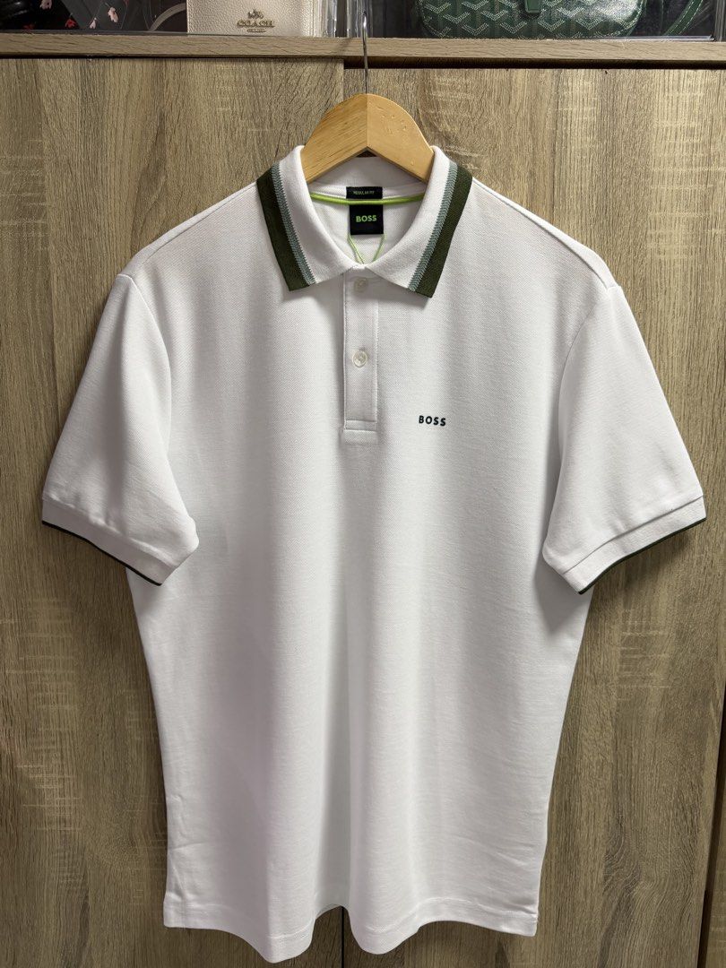 Hugo Boss Polo Shirt (Category: Formal Shirts) located in Imus. Submitted by rckrmns (Listing ID 1469994297, Image 2). Description: Hugo Boss Polo Shirt Size M W- 20.5-21 L- 28 Brand New w/ Tags .