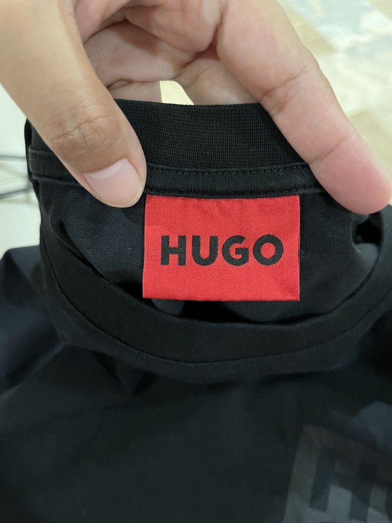 Hugo Tees (Category: Tshirts & Polo Shirts ) located in Baguio. Submitted by maria.1206 (Listing ID 1470058479, Image 3). Description: Hugo Tees Excellent Condition No Flaws @550php.